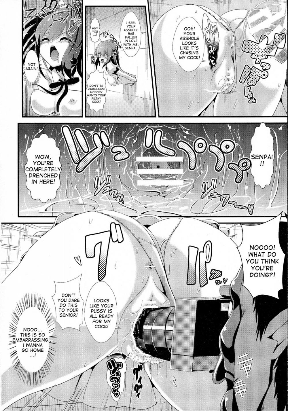 Hentai Manga Comic-Touhou Kabejiri 3 Shameimaru Aya-Read-9